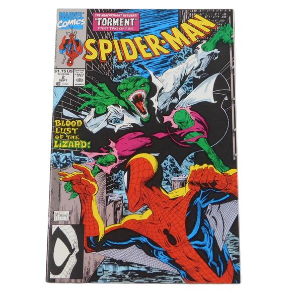 Marvel 1990 Spider-Man Comic Book Issue 2 - Picture 1 of 2